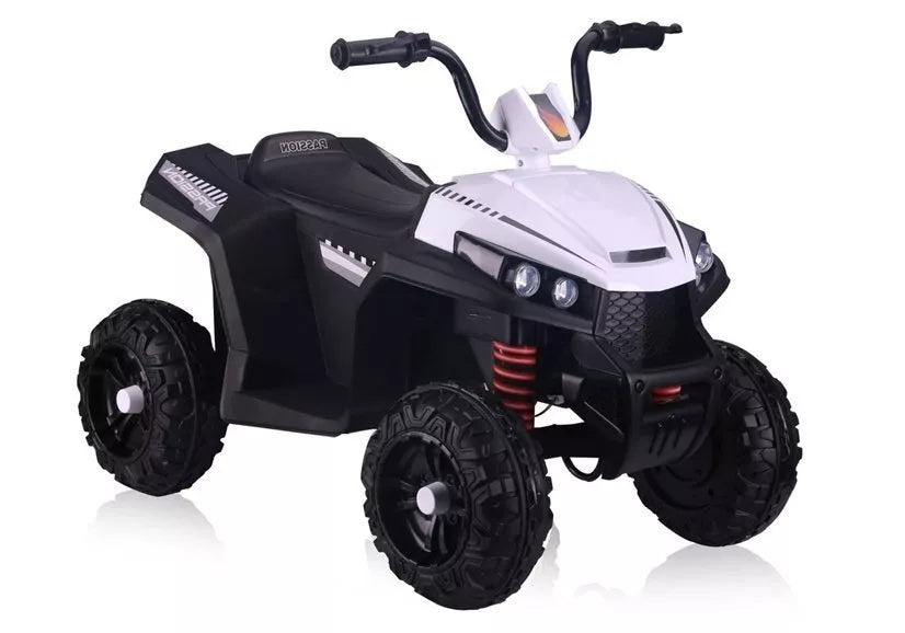 Elektrinis vaikiškas keturratis Quad S601 – baltas